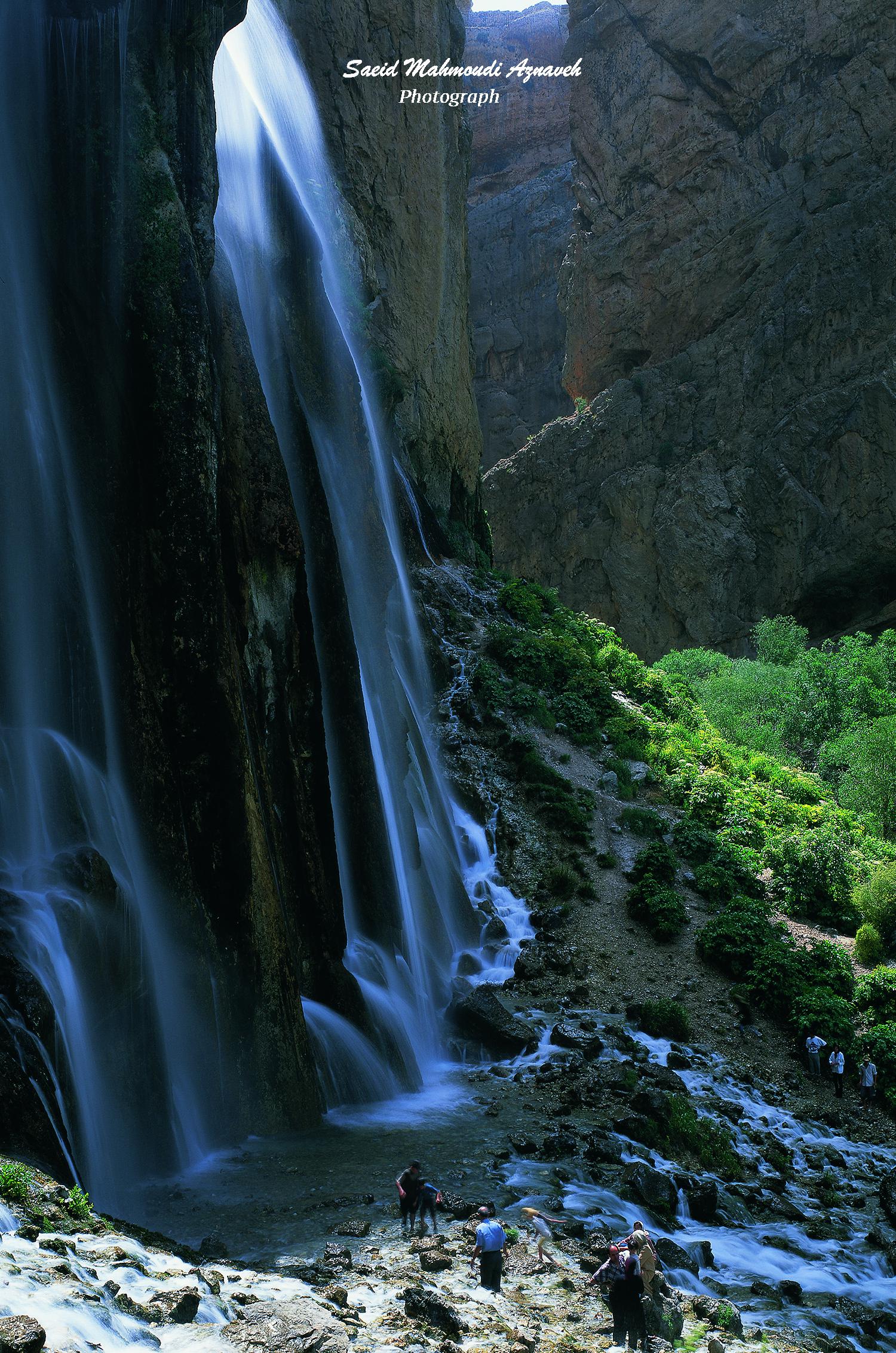 Fars, Margon waterfall