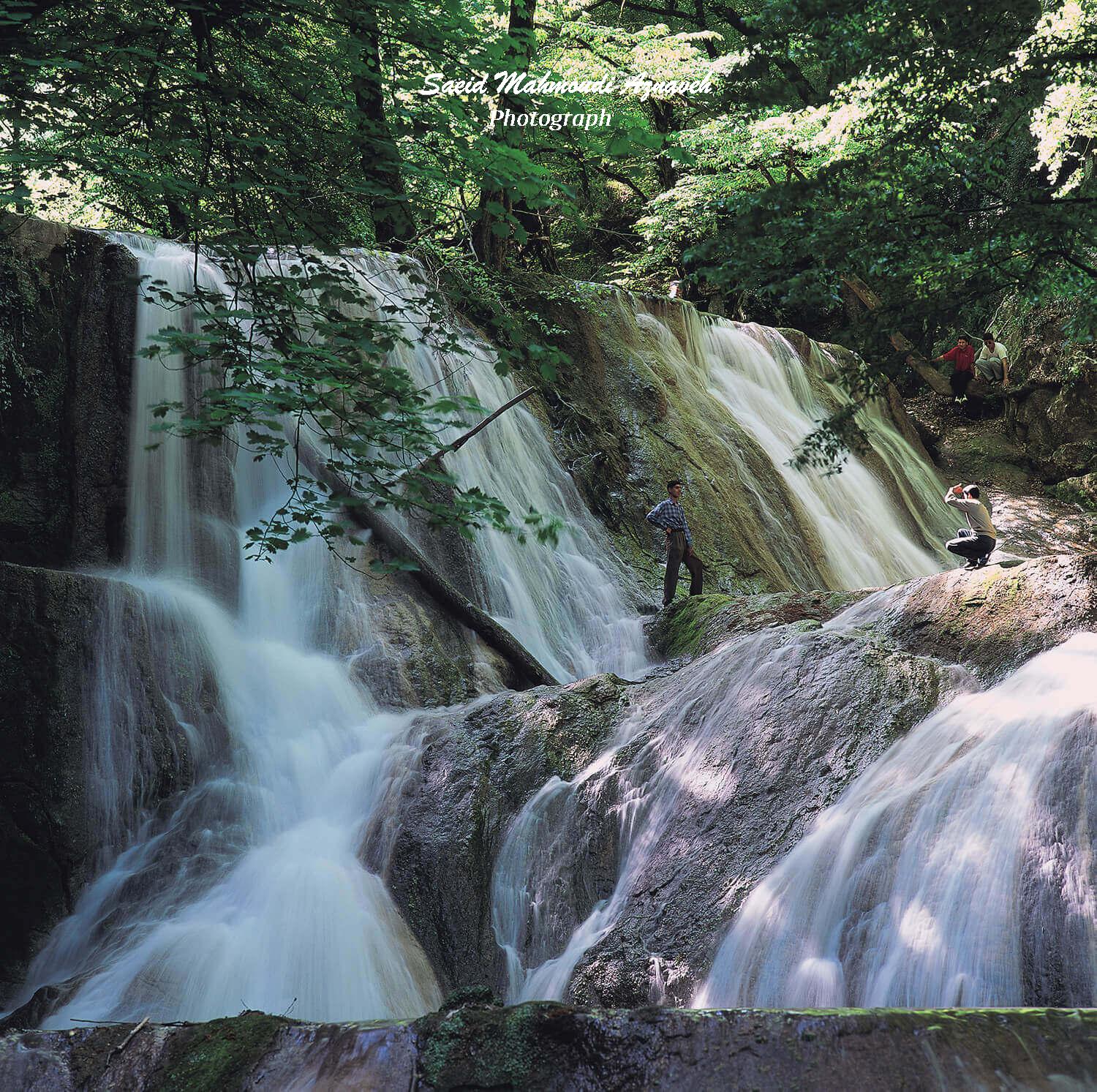 GOLESTAN lovbeh waterfall